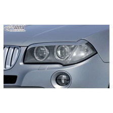 Koplampspoilers  BMW X3 E83 2004-2010 (ABS)