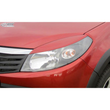 Koplampspoilers  Dacia Sandero -2012 (ABS)