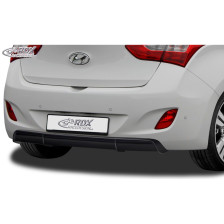 Achterskirt 'Diffusor'  Hyundai i30 (GD) 2012- (ABS zwart glanzend)