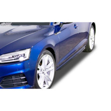 Sideskirts 'Slim'  Audi A5 (F5) Coupe/Cabrio/Sportback 2016- (ABS zwart glanzend)