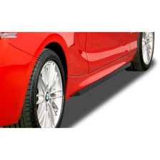 Sideskirts 'Slim'  BMW 2-Serie F22/F23 Coupe/Cabrio 2013- incl. M-Sport (ABS zwart glanzend)