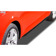 Sideskirts 'Slim'  Fiat Grande Punto 2005- & Punto Evo 2009- (ABS zwart glanzend)