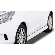 Sideskirts passend voor Ford B-Max 2012-2017 'Edition' (ABS)