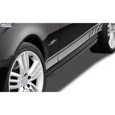 Sideskirts 'Slim'  Mercedes SLK R171 (ABS zwart glanzend)