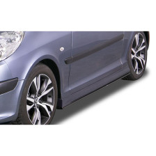 Sideskirts  Peugeot 1007 2005- 'Edition' (ABS)