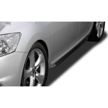 Sideskirts 'Slim'  Toyota Auris E150 2007-2012 (ABS zwart glanzend)