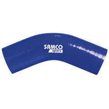 Samco Siliconen slang 45 graden bocht - Lengte 152mm - Ø102mm - Blauw