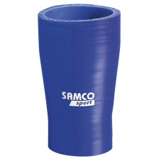 Samco Verloopstuk recht blauw - Lengte 102mm - Ø16>13mm