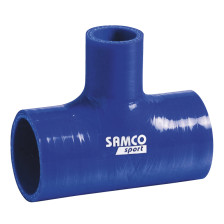 Samco Siliconen slang T-Piece 25mm - Lengte:102mm - Ø38mm - Blauw