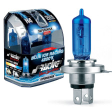 Simoni Racing Halogeen Lampen 'Blue Ice Racing' H11 (4200K) 12V/55W, set à 2 stuks ECE-R37