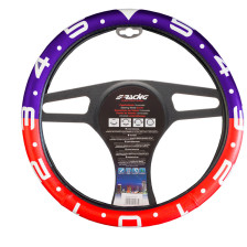 Simoni Racing Stuurwielhoes Clock - 37-39cm - Multi-color Eco-Leder