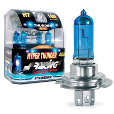 Simoni Racing Halogeen Lampen 'Hyper Thunder' H4 (4000K) Hyperwhite 12V/60-55W, set à 2 stuks ECE-R37