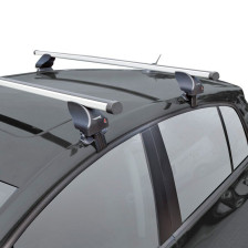 Dakdragerset Twinny Load Aluminium A34  Seat Ibiza 3 deurs 2008-/VW Golf VI 3 deurs