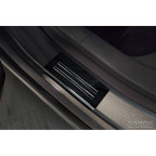Zwart RVS Instaplijsten passend voor Ford Mondeo V Turnier 2014-2019 & Facelift 2019- 'Hybrid' - 4-delig