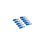 Kabelverbinders 740 blauw blister 10-stuks