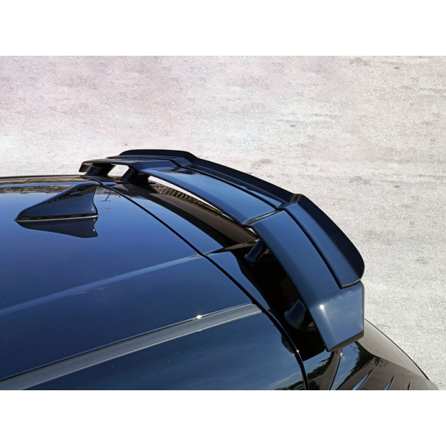 Dakspoiler (Spoiler Cap) passend voor Hyundai i20 III N (1.6 T-GDi) 2020- (ABS Glanzend zwart)