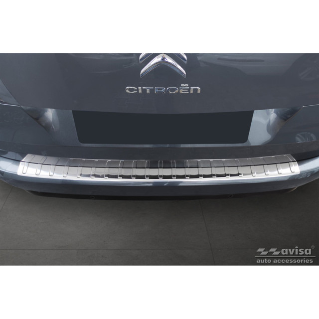RVS Achterbumperprotector  Citroën C4 Picasso 2013- & C4 Spacetourer 2018- 'Ribs'