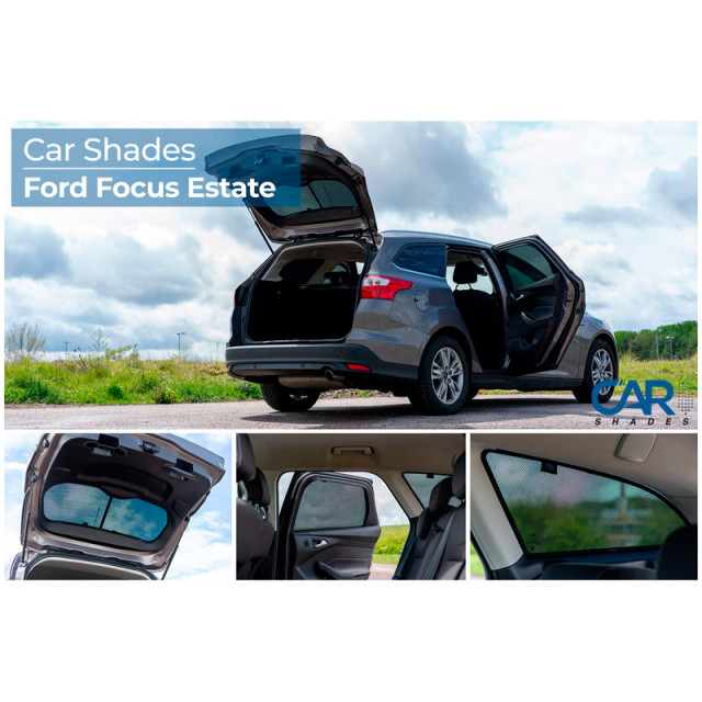 Set Car Shades  Ford Focus Wagon 2011-2018 (6-delig)