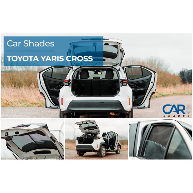 Set Car Shades passend voor Toyota Yaris Cross (MXP) 2020- (4-delig)
