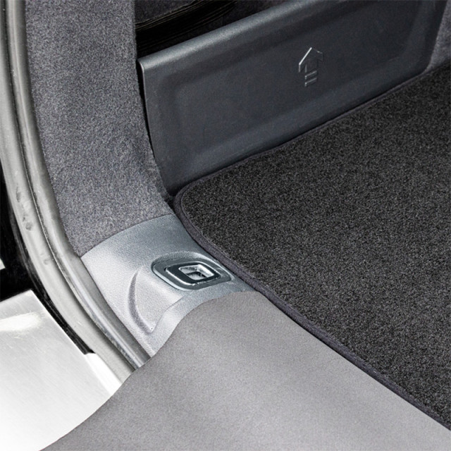 Velours Kofferbakmat  BMW 3-Serie F31 Touring 2012-